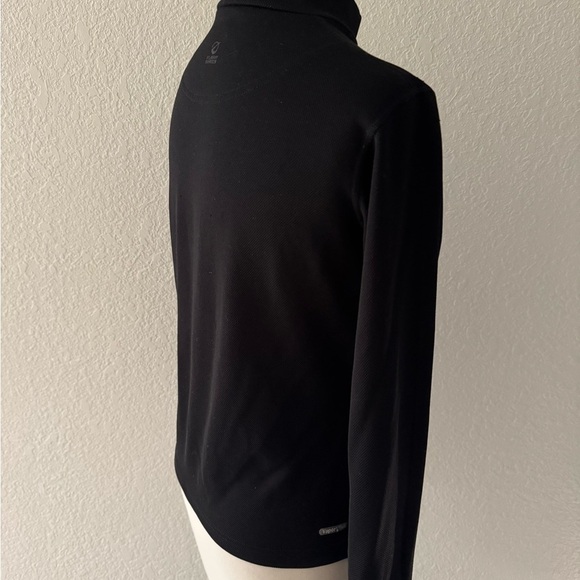 The North Face Vapor Wick 1/4 Zip Pullover Jersey‎ Black **Small EUC - Picture 9 of 12